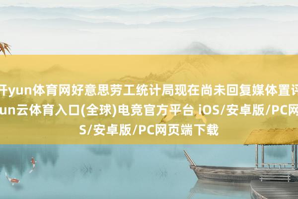 开yun体育网好意思劳工统计局现在尚未回复媒体置评央求-开yun云体育入口(全球)电竞官方平台 iOS/安卓版/PC网页端下载